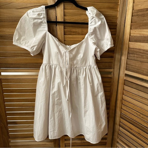 Ciao Lucia Ischia Dress White Washed Cotton size M - Picture 3 of 6